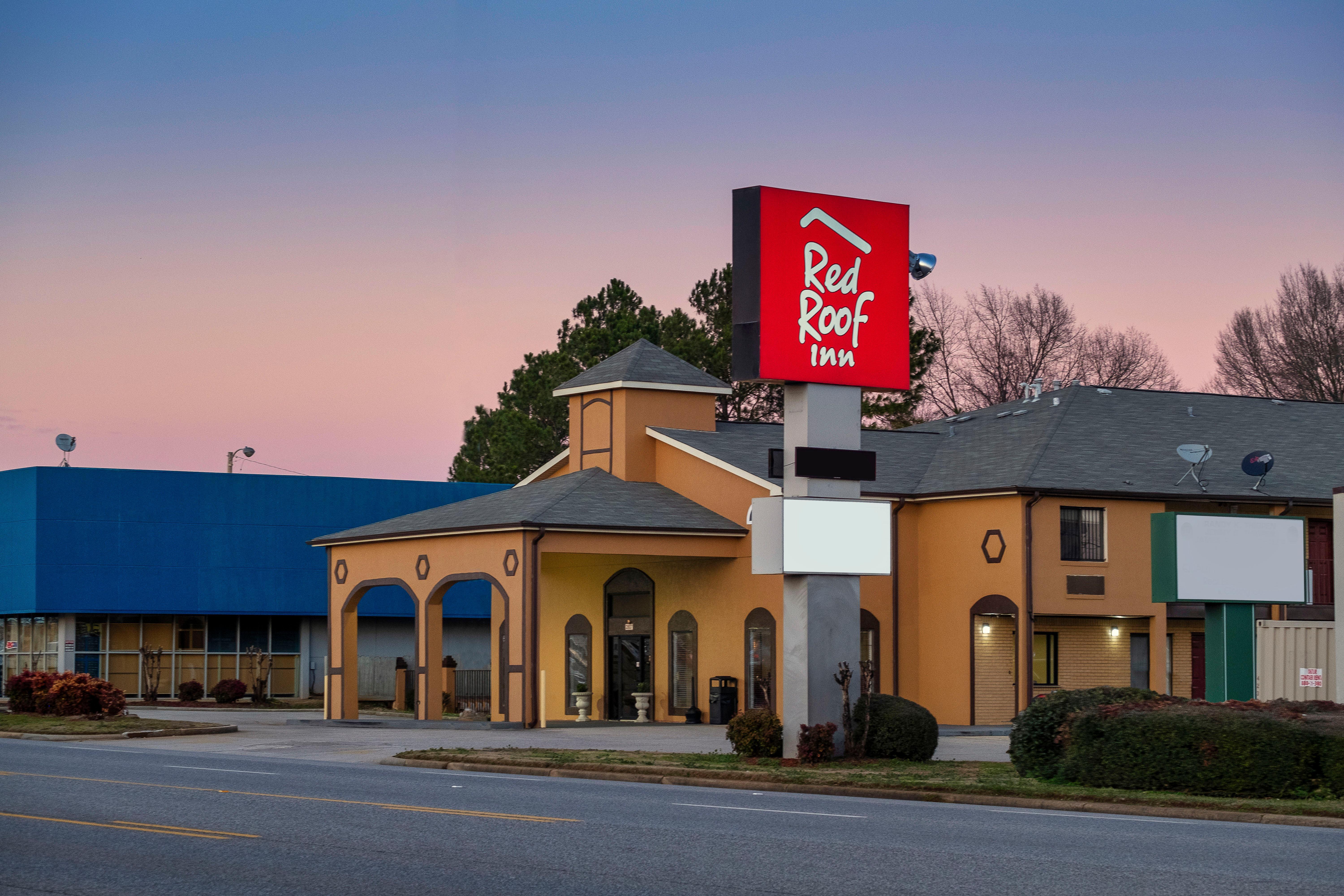 Red Roof Inn Muscle Shoals Exterior foto